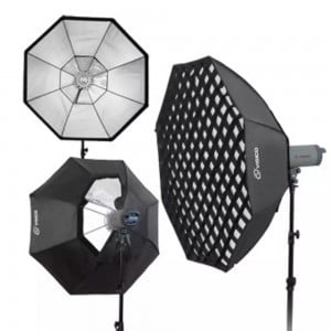 Visico Pro Grid Octobox szoftbox 90 cm méhsejtráccsal bownes