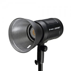 VISICO 80T 80W 5500K led videólámpa bowens reflektorral