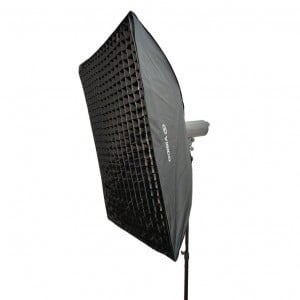 Visico 60x90cm Quick gyors nyítású softbox méhsejtráccsal bowens