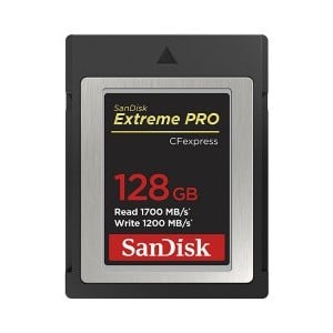 Sandisk 128GB CFExpress Extreme Pro Type B 1700 mb/s