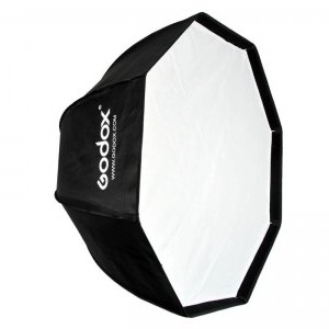 Godox ernyőként nyitható octobox 95cm Bowens méhsejtráccsal