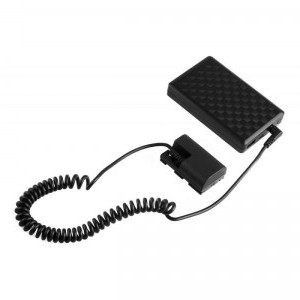 Newell Power Bank dummy LP-E6 Canon akkumulátor adapterrel