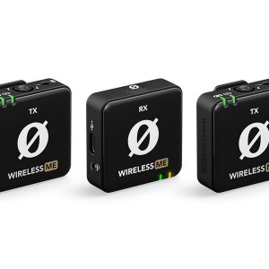 Rode Wireless ME Dual vezeték nélküli mikrofon rendszer, fekete