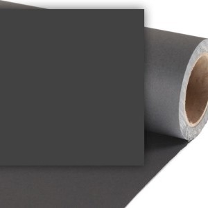 Colorama 2.18 x 11m háttér papír Fekete