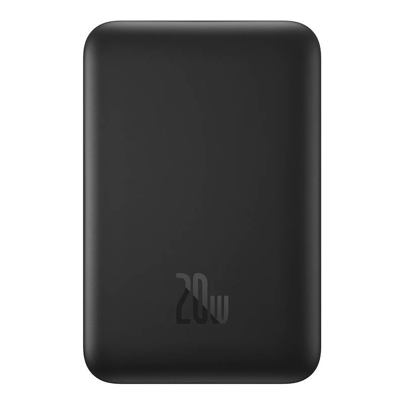 Baseus Magnetic Mini Powerbank, USB-C, 10000mAh, 20W, MagSafe (fekete)-0