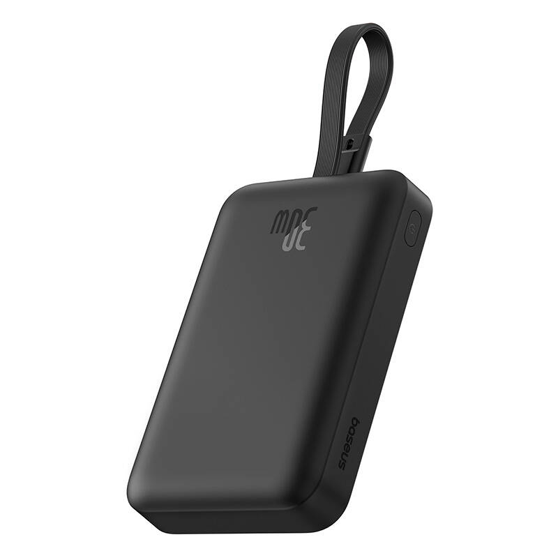 Baseus MagSafe Mini Powerbank 10000mAh, USB-C, 30W fekete (P1002210B113-00)-5