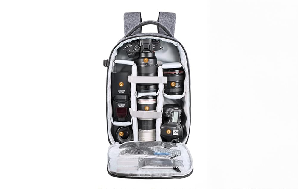 K&F Concept Beta V2 fotós hátizsák, hátitáska 15L (KF13.044V5)-2