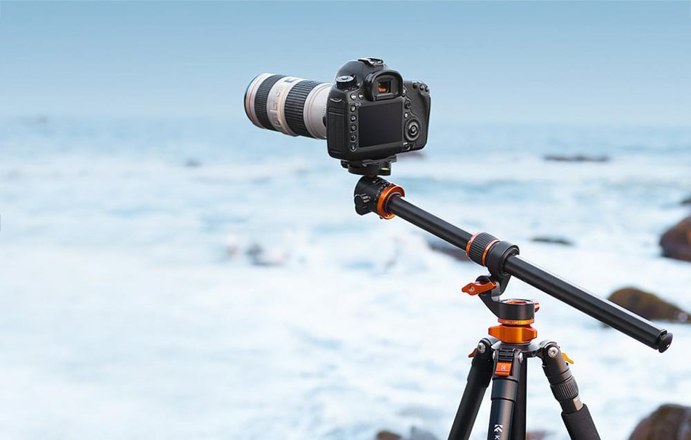K&F Concept T254A7+BH-28L fényképező állvány, tripod gömbfejjel 230cm (KF09.119)-9
