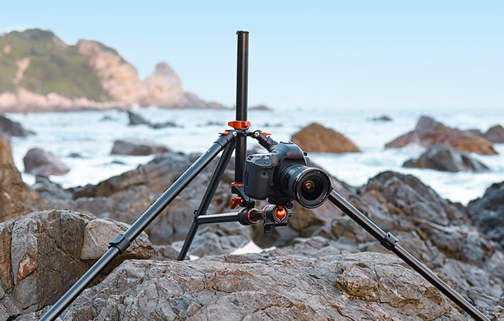 K&F Concept T254A7+BH-28L fényképező állvány, tripod gömbfejjel 230cm (KF09.119)-2