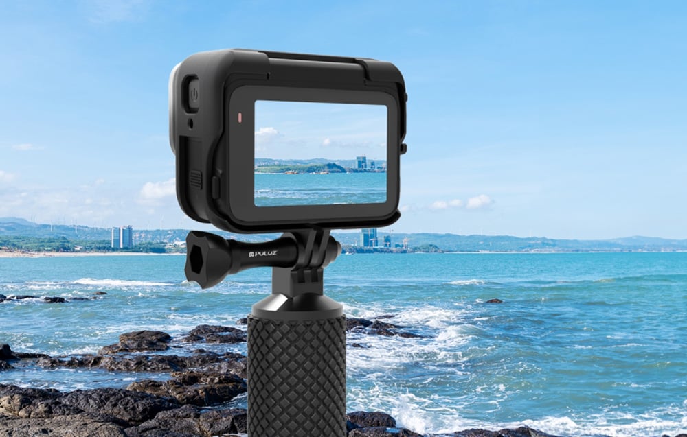 PULUZ műanyag keret Insta360 Ace Pro-hoz (fekete) (PU962B)-3