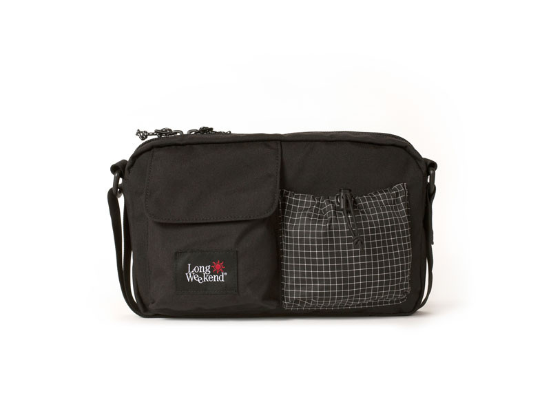 Long Weekend Santa Fe Shoulder Bag, oldaltáska (fekete)-0