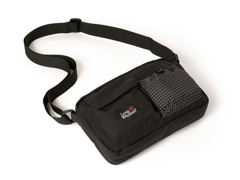 Long Weekend Santa Fe Shoulder Bag, oldaltáska (fekete)-1