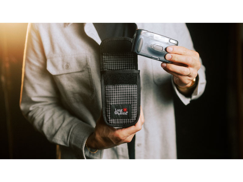 Long Weekend Camera Pouch - kamera tok (Fekete)-5