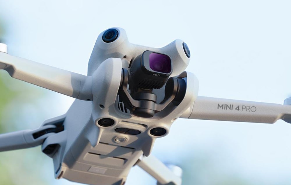 K&F Concept ND4/8/16/32/64/1000 szűrőkészlet DJI Mini 4 Pro-hoz (SKU.2081)-1