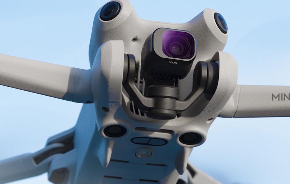 K&F Concept ND4/8/16/32/64/1000 szűrőkészlet DJI Mini 4 Pro-hoz (SKU.2081)-2