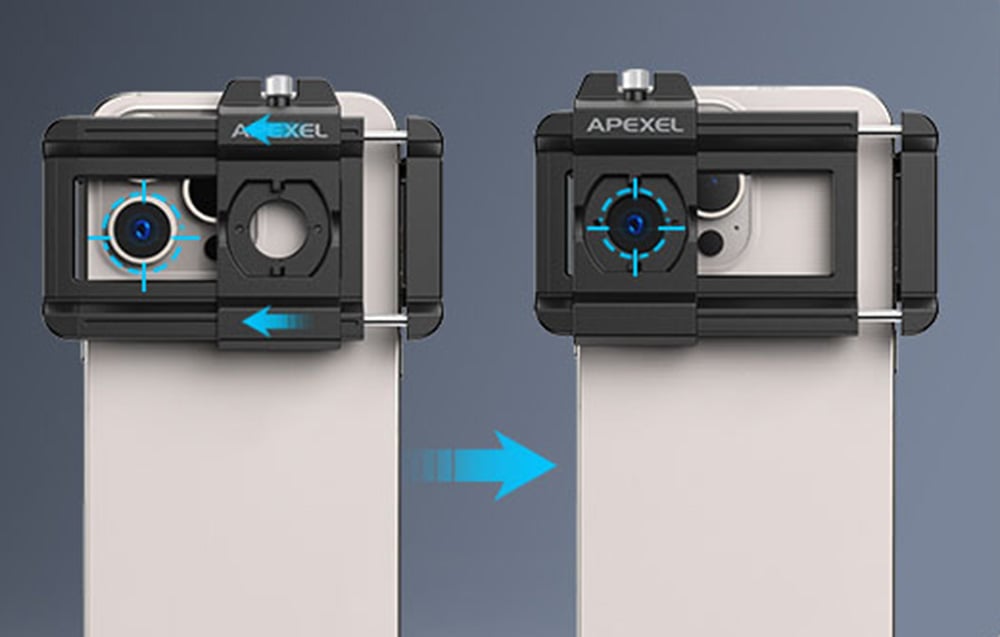 APEXEL APL-MS200 200X mobiltelefon objektív-7