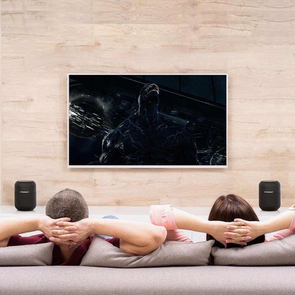 Tronsmart Element T6 Max 60 W Hordozható Vezeték Nélküli Bluetooth 5.0 Hangszóró Fekete (365144)-17