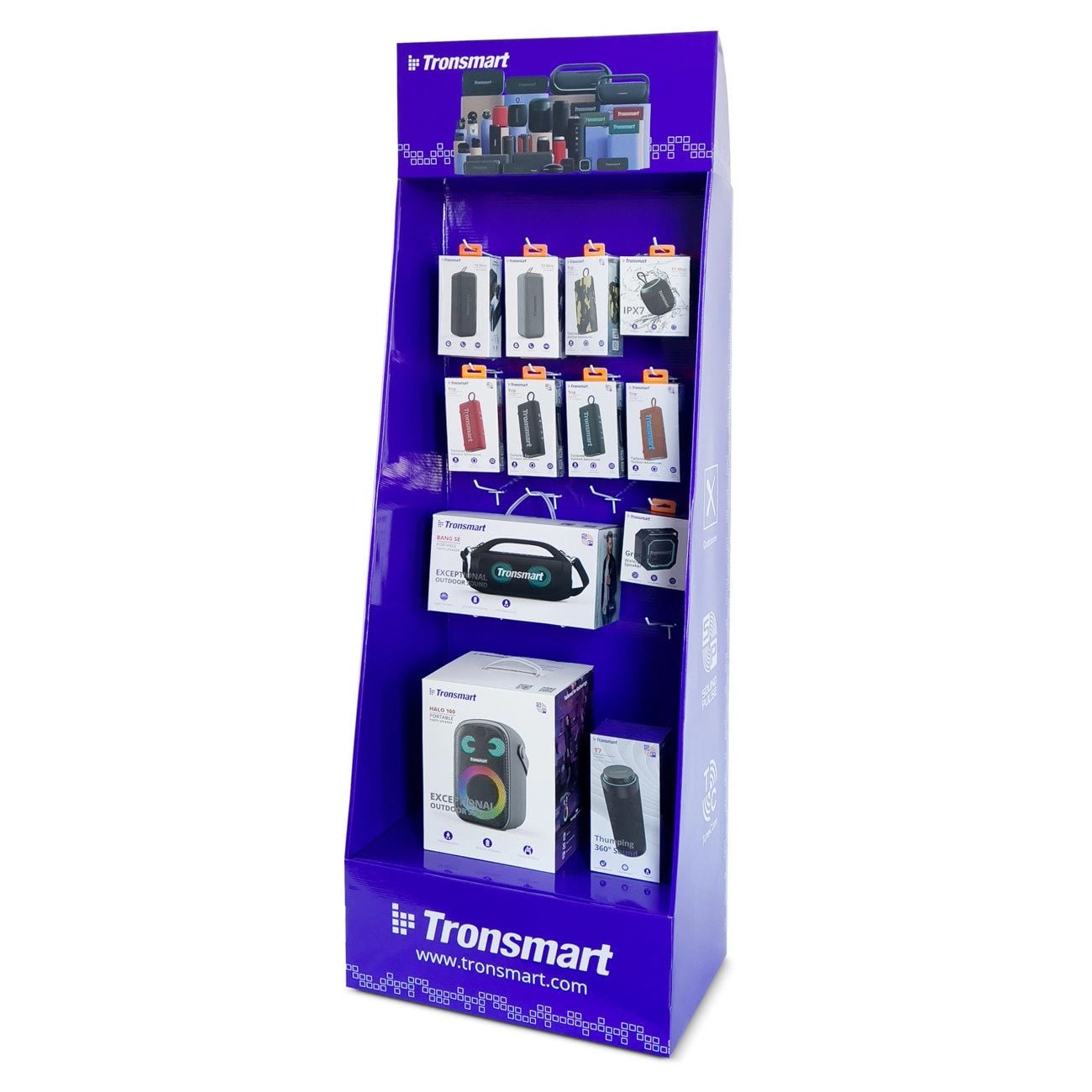 Tronsmart Element T6 Max 60 W Hordozható Vezeték Nélküli Bluetooth 5.0 Hangszóró Fekete (365144)-19