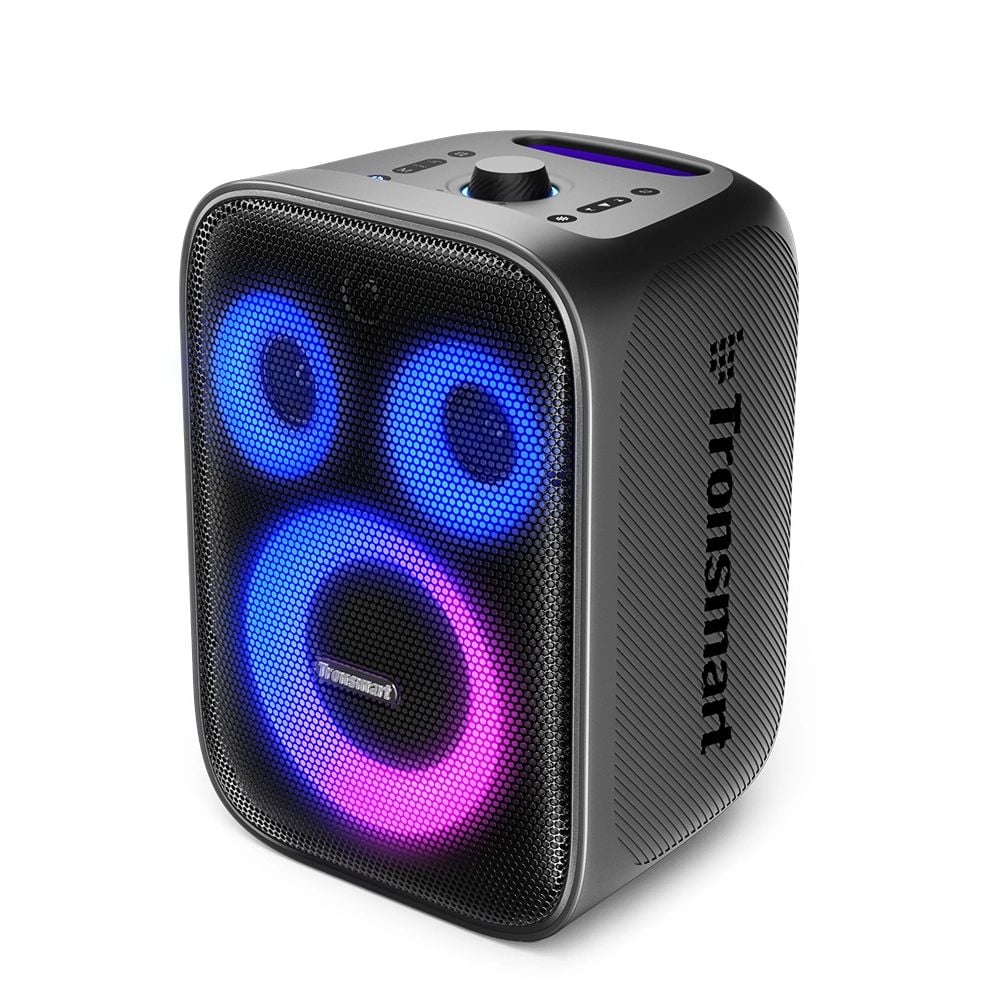 Tronsmart Halo 200 120W vezeték nélküli hangszóró + 2 mikrofon - fekete-11