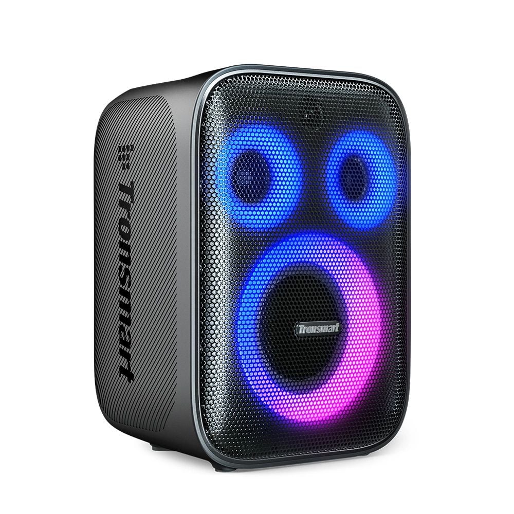 Tronsmart Halo 200 120W vezeték nélküli hangszóró + 2 mikrofon - fekete-10