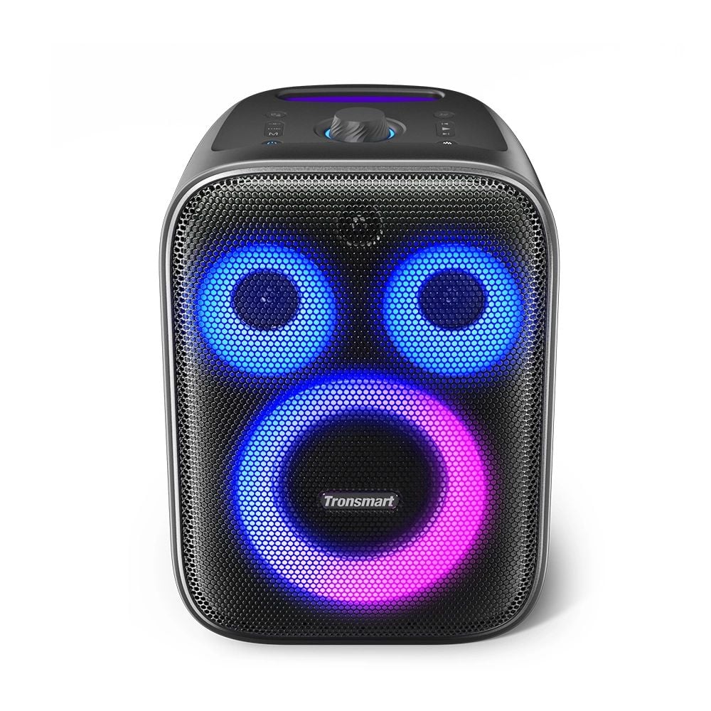 Tronsmart Halo 200 120W vezeték nélküli hangszóró + 2 mikrofon - fekete-9