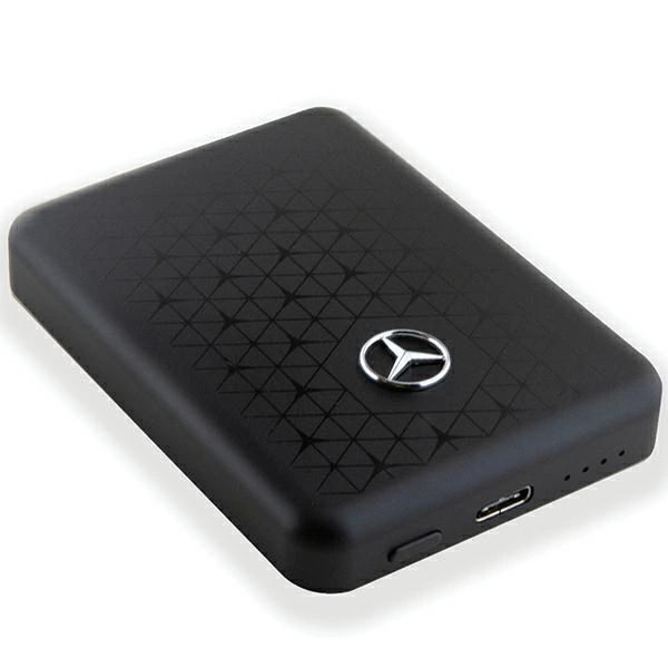 Powerbank Mercedes Csillag Minta MagSafe 5W 3000mAh - fekete-3