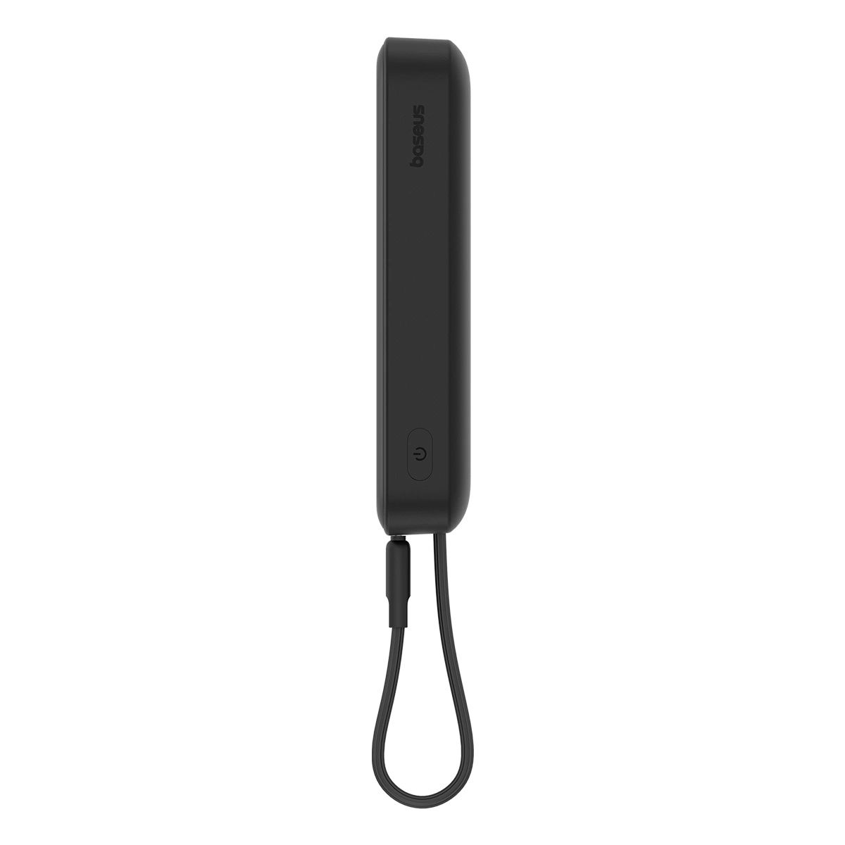 Baseus Magnetic Mini MagSafe 10000mAh 20W powerbank beépített Lightning kábellel - fekete + Baseus Simple Series USB-C - USB-C 60W 0.3m kábel-6