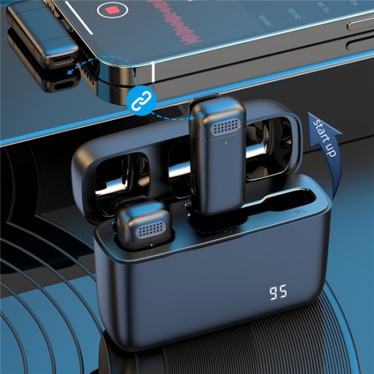 K13 USB-C vezeték nélküli mikrofon-2
