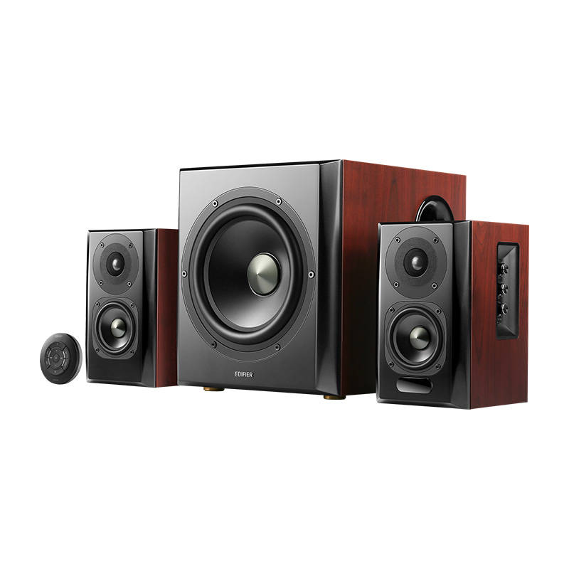 Edifier S350DB 2.1 hangszórók (barna)-1