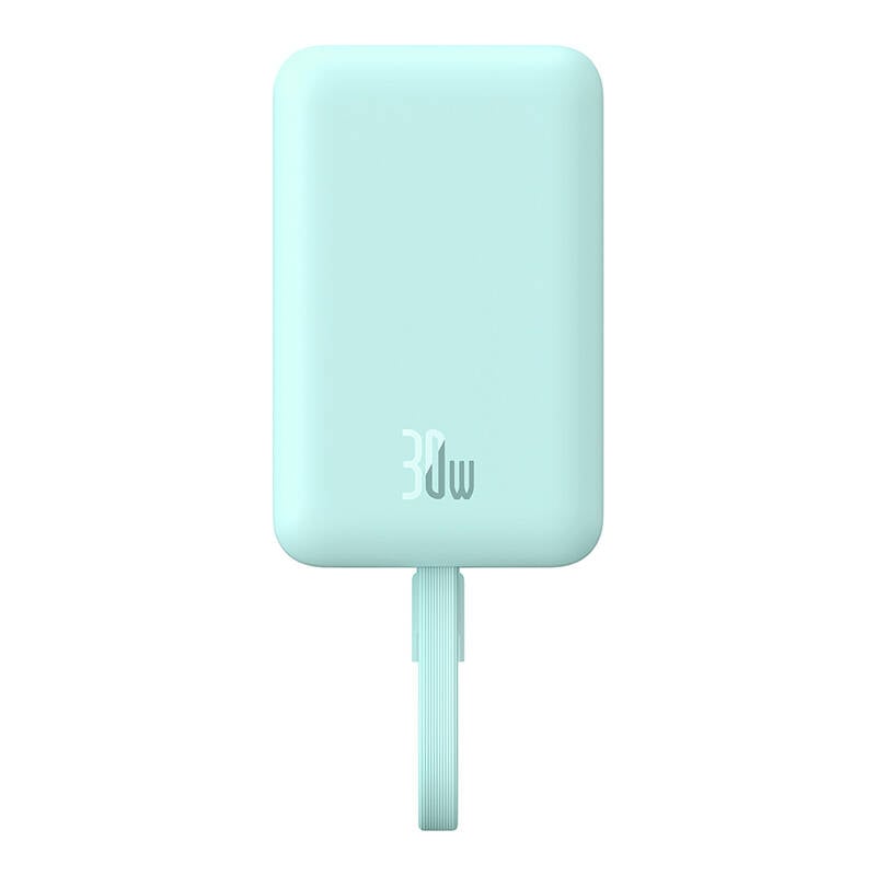 Baseus Mágneses Mini Powerbank, 10000mAh, USB-C 30W, MagSafe (kék)-5