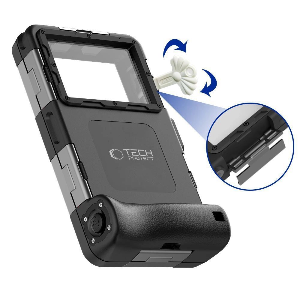 Tech-Protect Vízálló tok IPX8 okostelefonokhoz 4.7-6.7