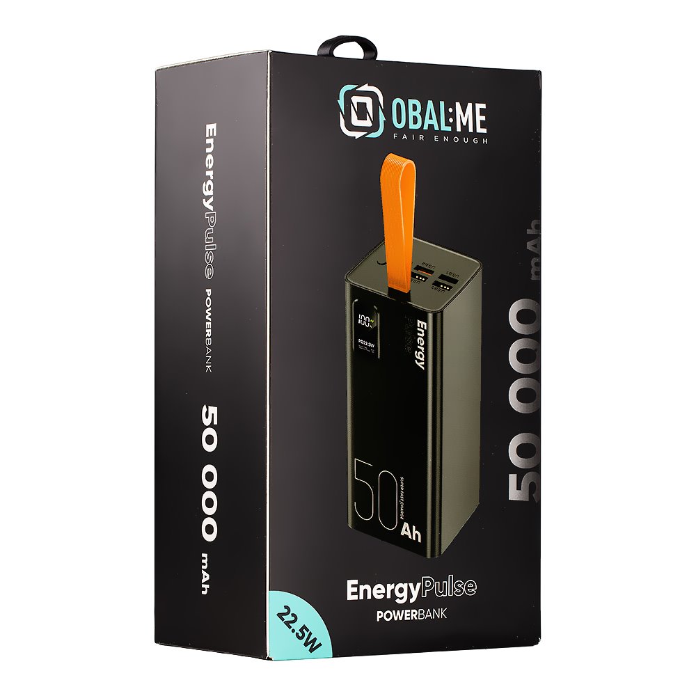 50000mAh OBAL:ME EnergyPulse Powerbank 22.5W Fekete-6