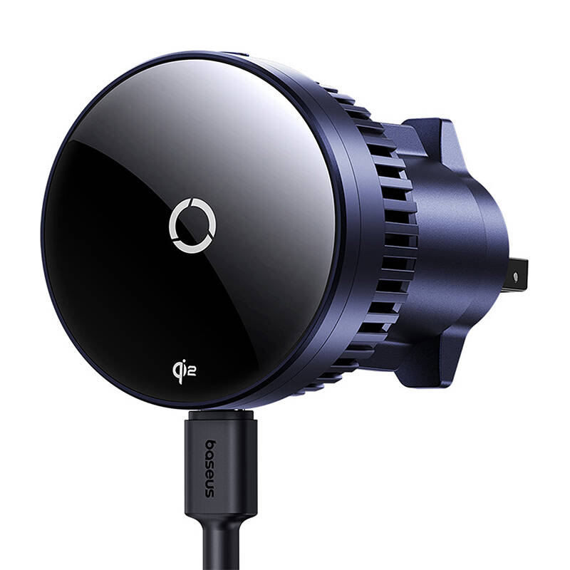 Baseus MagPro autós telefontartó vezeték nélküli töltéssel 15W Qi2.0 (fekete)-6