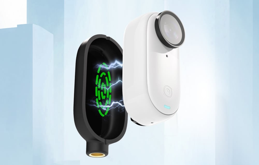 PULUZ mágneses biztonsági keret Insta360 GO 3 / GO 3S akciókamerákhoz (PU873B)-3