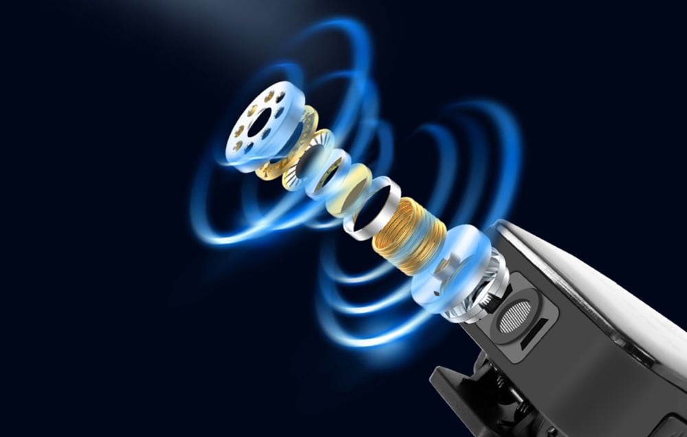 PULUZ vezeték nélküli mikrofon (2 adó + 1 vevő) 3.5mm jack csatlakozással (PU3154B)-6