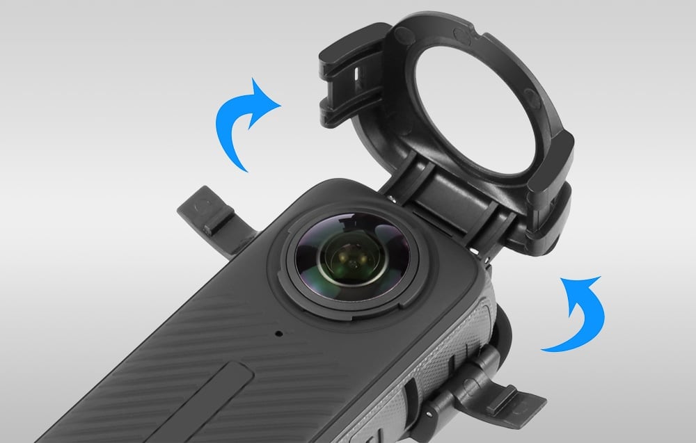 PULUZ lencsevédő burkolat Insta360 X4 akicókamerához (PU978B)-1
