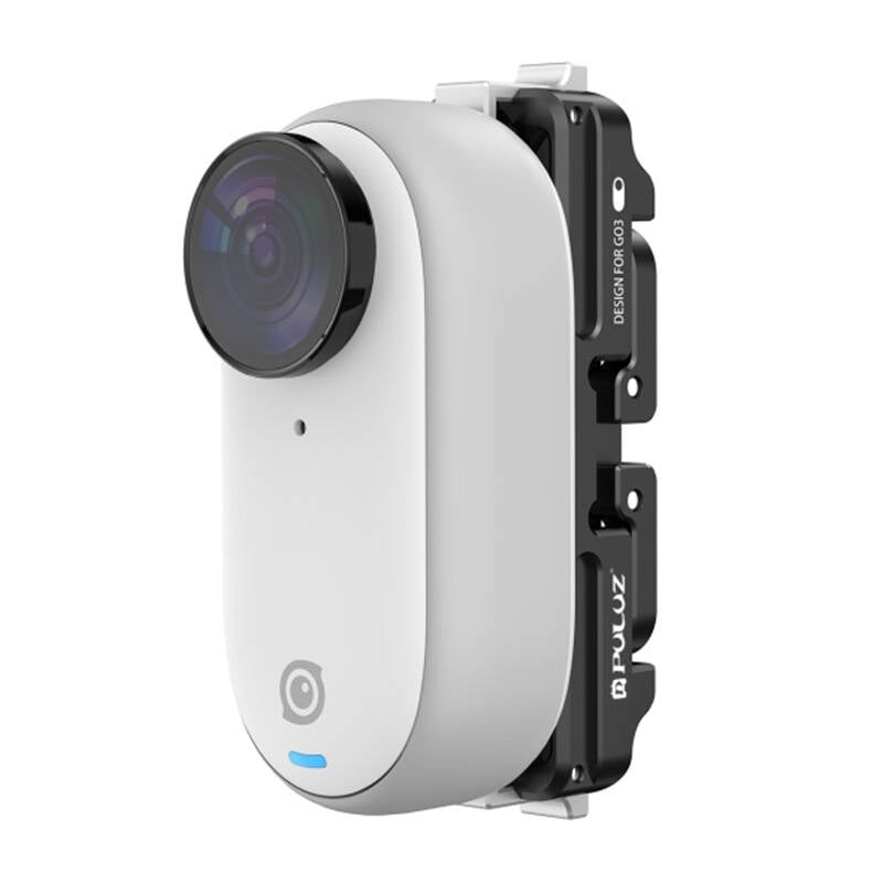 PULUZ alumínium gyorskioldó tartó Insta360 GO 3 / GO 3S akciókamerákhoz (PU972B)-1