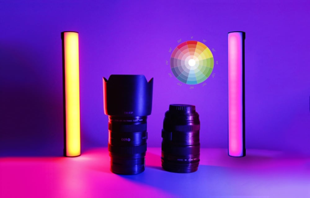 PULUZ RGB LED fénycső, lámpa 30cm (PU4139)-4