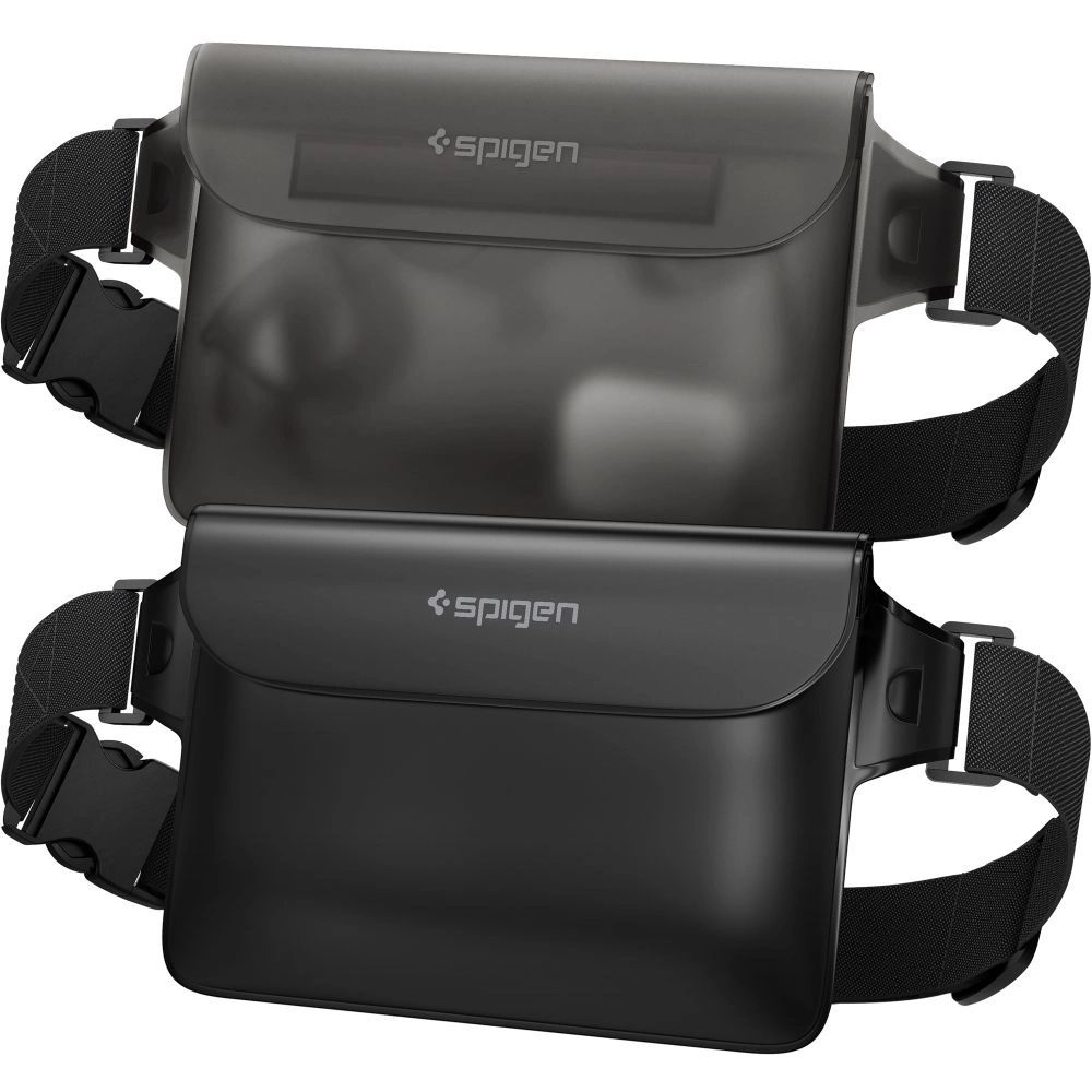 Spigen Aqua Shield A620 vízálló övtáska IPX8 - fekete, 2 db.-0