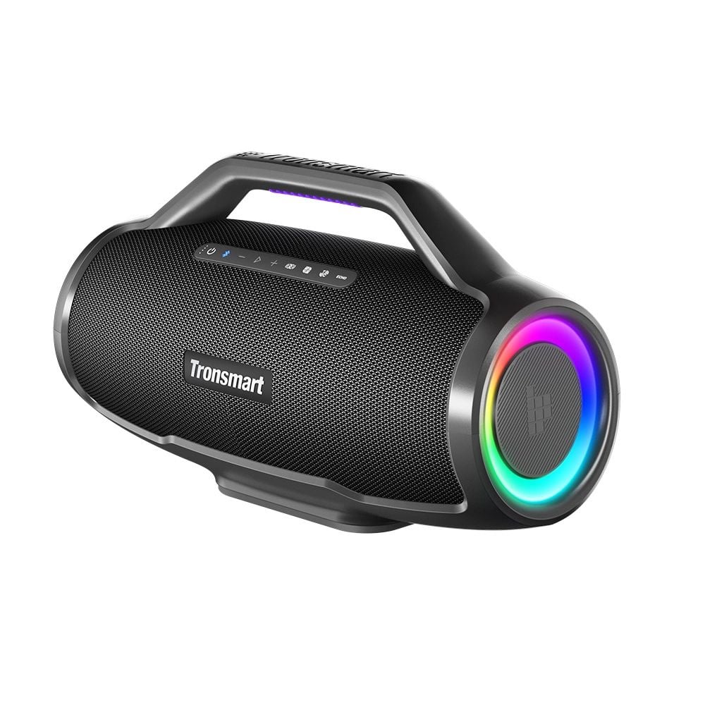 Tronsmart Bang Max 130W Bluetooth 5.3 IPX6 Hordozható Party Hangszóró - Fekete-8