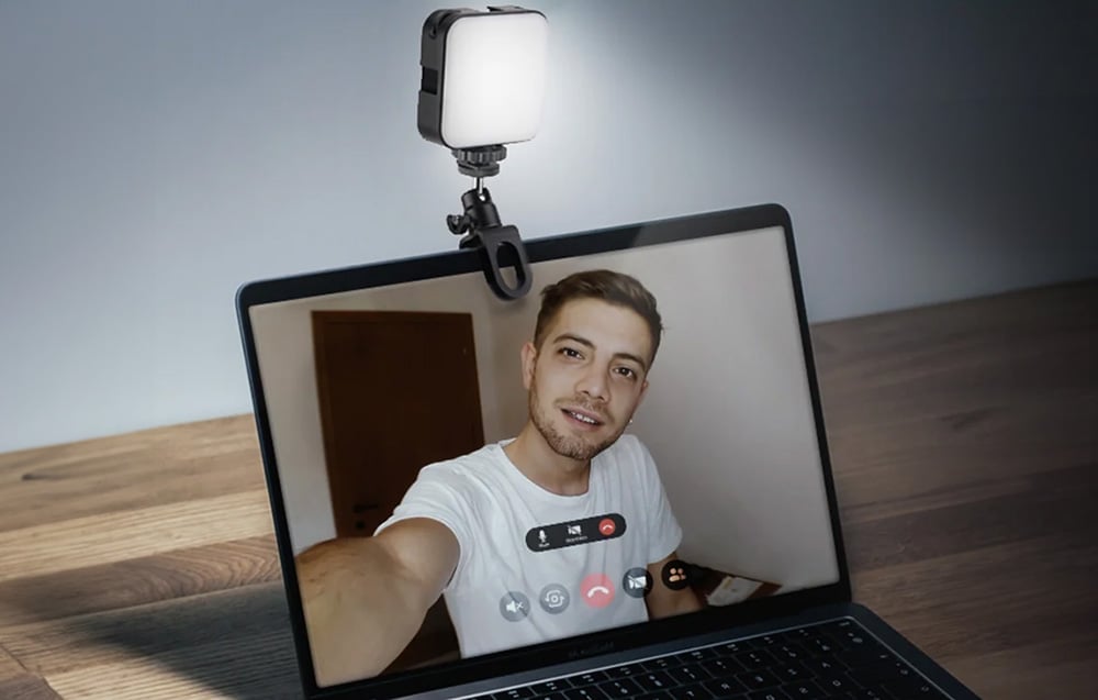 Neewer PL81 Bi Color LED videólámpa videókonferenciához-1