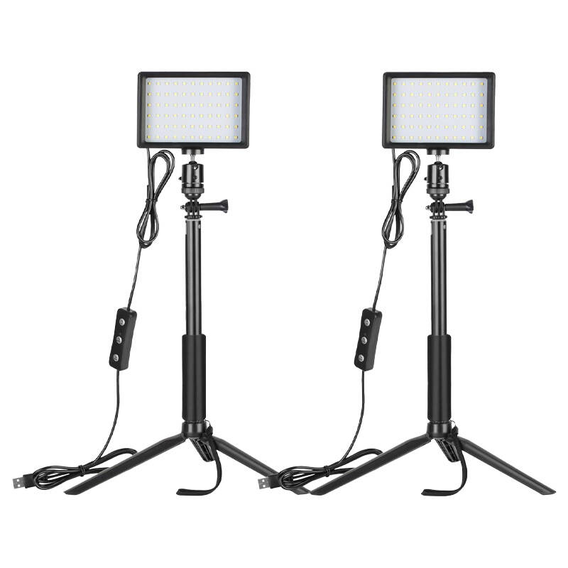 Neewer ZC-10S LED videólámpa készlet állvánnyal-0