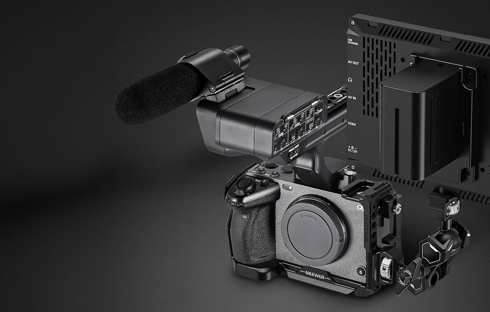 Neewer rögzítőkeret, cage SONY FX3 / FX30 kamerákhoz-5