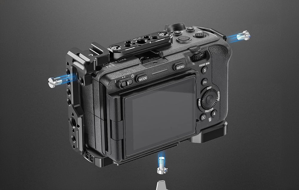 Neewer rögzítőkeret, cage SONY FX3 / FX30 kamerákhoz-3