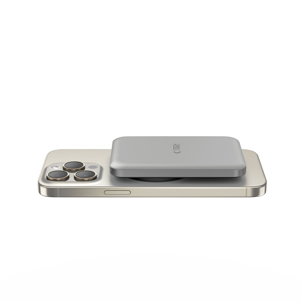 Tech-protect Pb10 Lifemag Magsafe Power Bank 5000mah Titanium-2