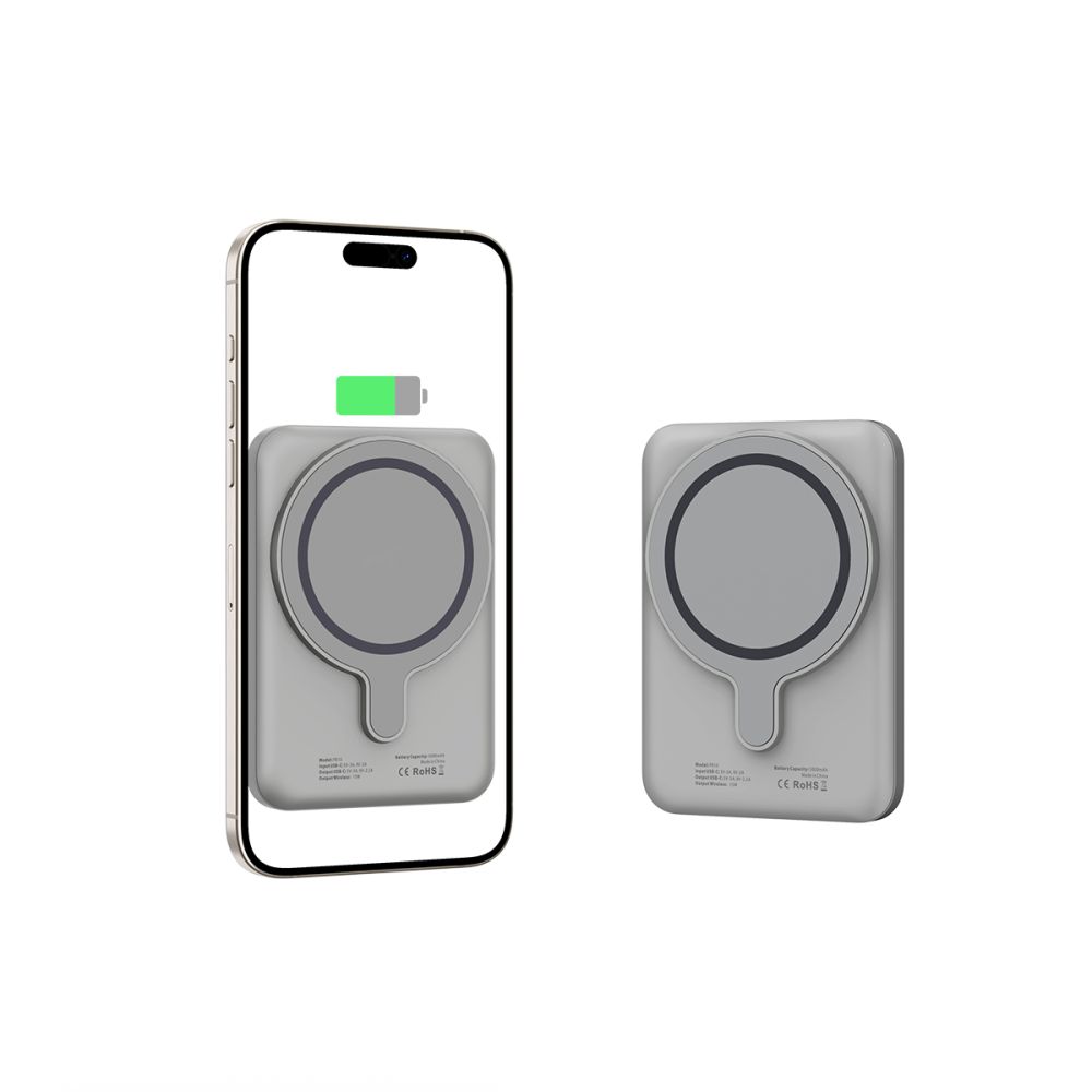 Tech-protect Pb10 Lifemag Magsafe Power Bank 5000mah Titanium-3