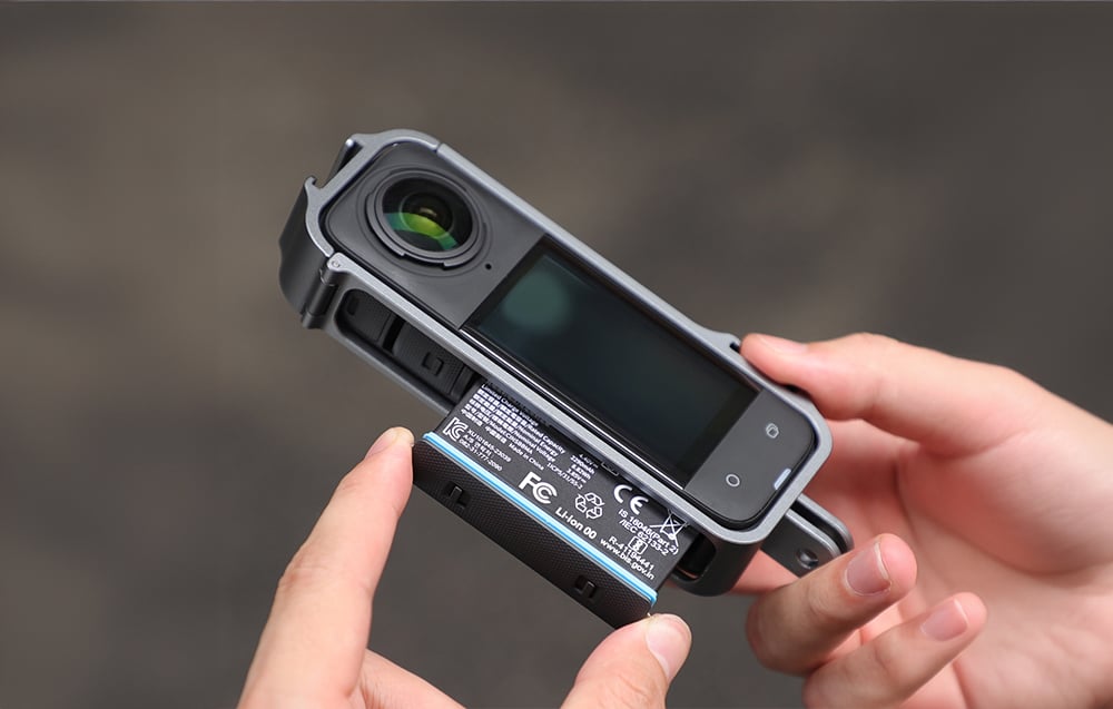 Sunnylife fém védőkeret Insta360 X4 akciókamerához-2