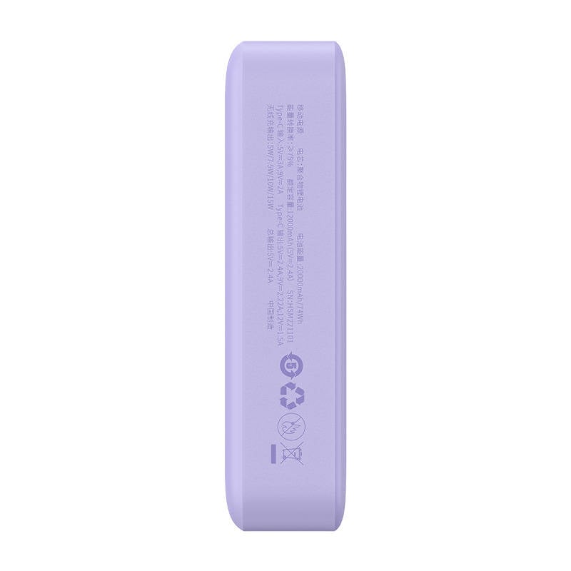 Baseus Mini Magnetic (MagSafe) Powerbank 20000mAh, 20W (lila)-5