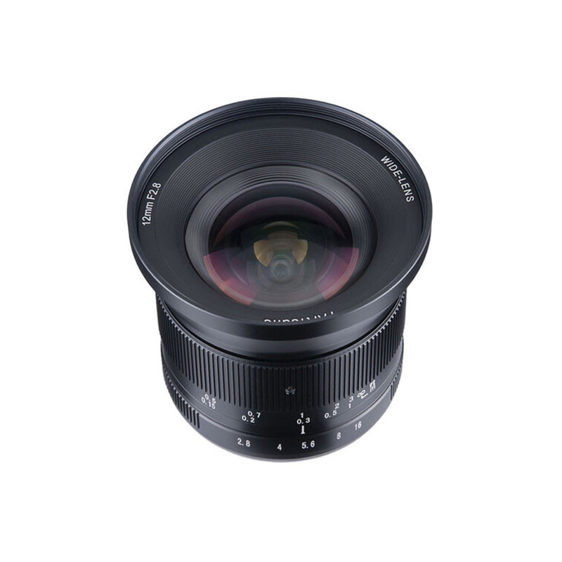 7artisans 12mm f2.8 MK II Panasonic/Olympus (M43 mount) APS-C fekete-0