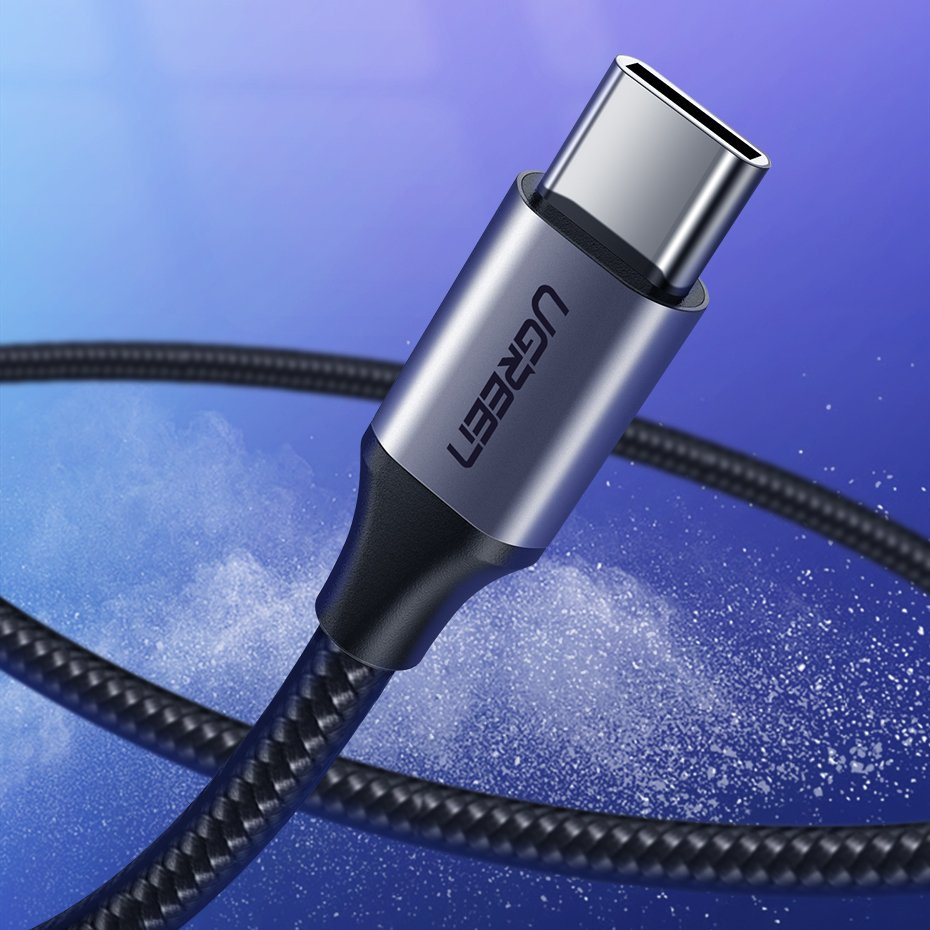 Ugreen US288 USB-A - USB-C QC 3.0 3A 2m kábel, szürke-8